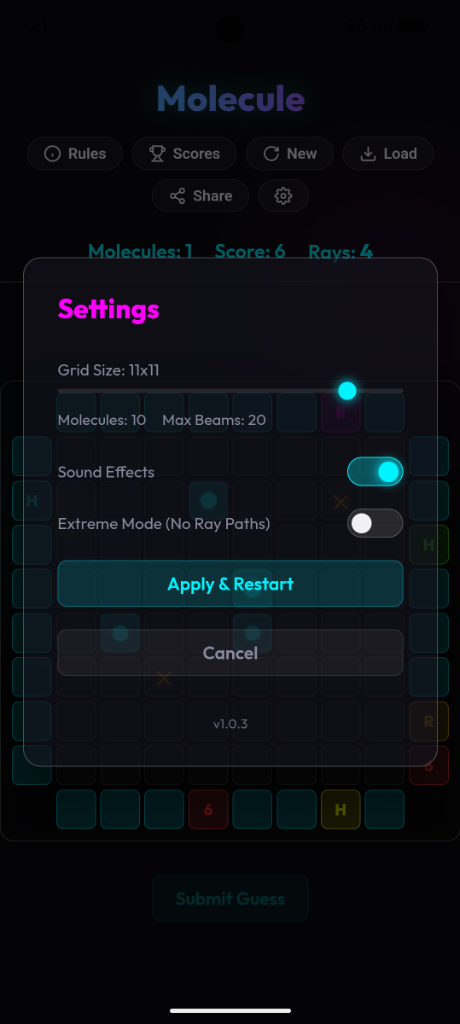 Molecule Gameplay Screenshot 2